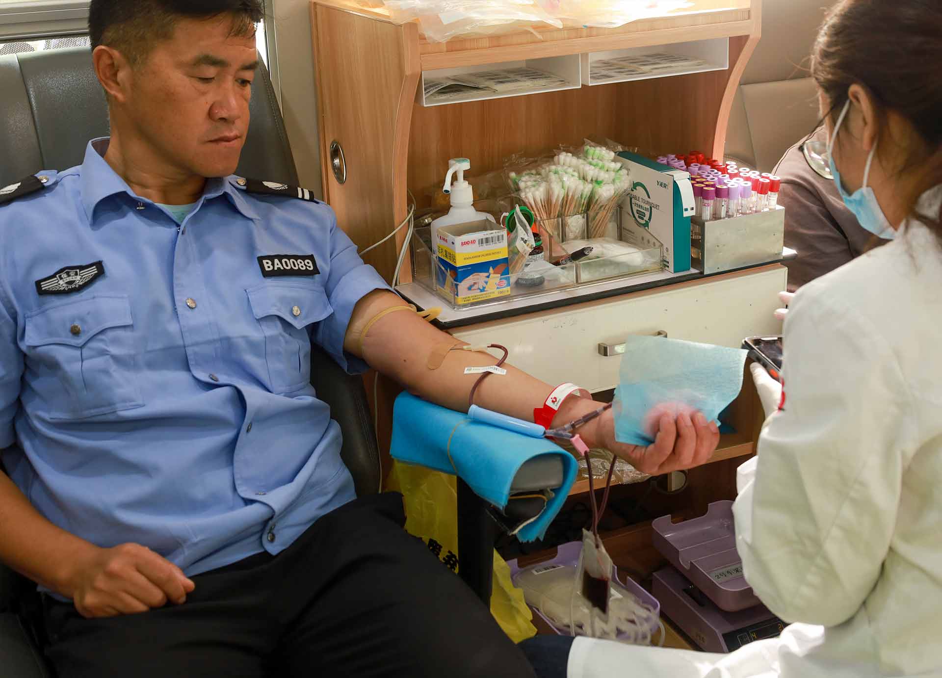 Singclean in support of the Asian Para Games  for blood donation