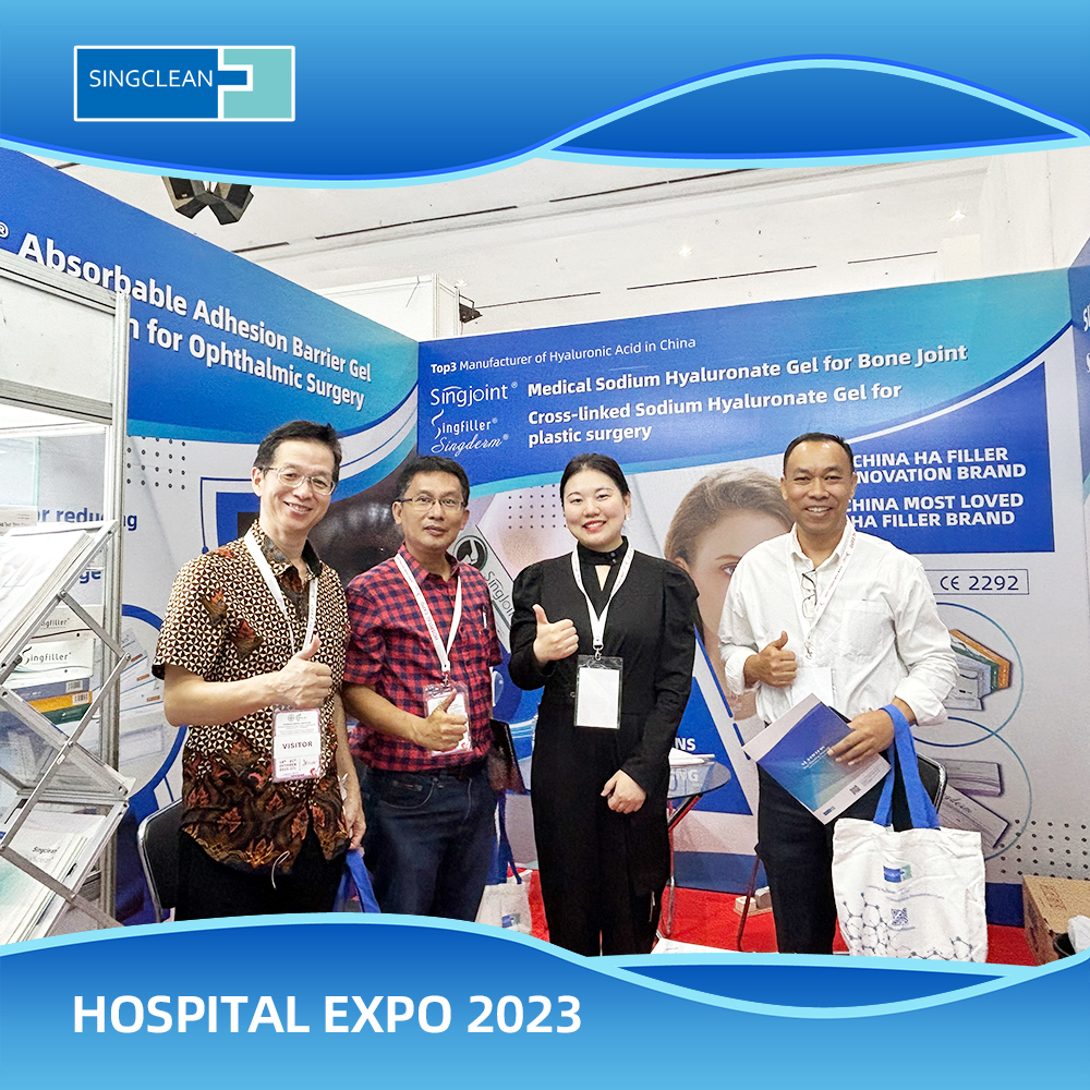 Singclean Medical Attended Hospital Expo!