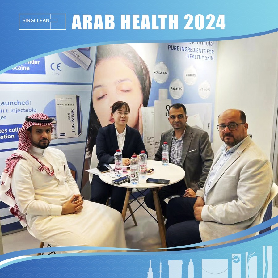 Singclean Medical attended Arab Health 2024