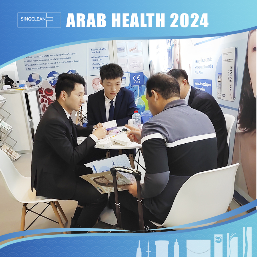 Singclean Medical attended Arab Health 2024