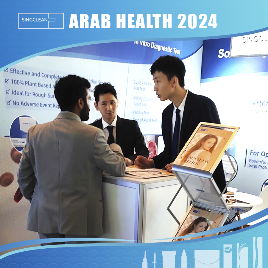 Singclean Medical attended Arab Health 2024