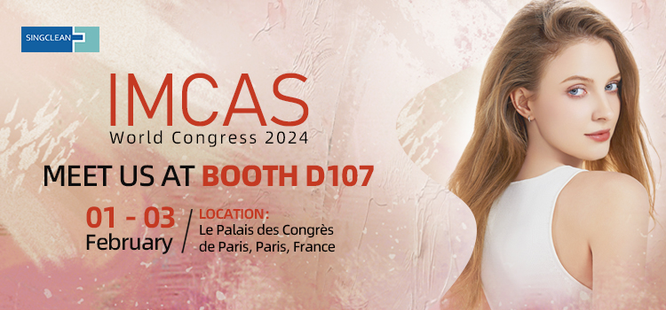 Singclean introducing new launched products in IMCAS 2024