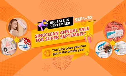 Singclean Annual Sales for Super September!