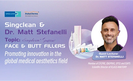 Singclean & Dr. Matt Stefanelli Promoting Innovation in the Global Medical Aesthetics Field Together