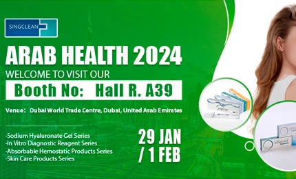 Singclean Medical Attended Arab Health 2024