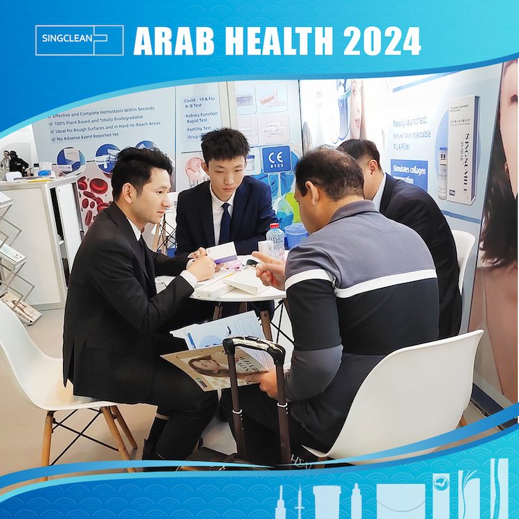 Singclean Medical Attended Arab Health 2024