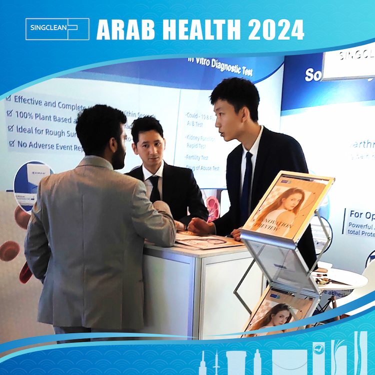 Singclean Medical Attended Arab Health 2024